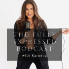 The Fully Expressed Podcast Graphic with Text Overlay