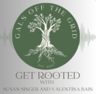 Get Rooted Podcast Logo with Text Overlay